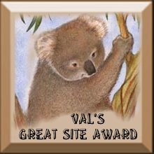 VAL'S GREAT SITE AWARD