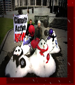 GLOBAL WARMING SNOWMEN