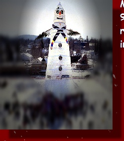 WORLD'S LARGEST SNOWMAN