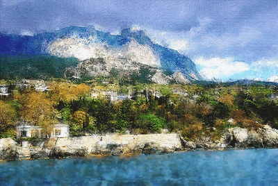 ALUPKA , CRIMEA, UKRAINE