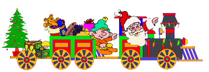 ALLL ABOARD THE SANTA EXPRESS