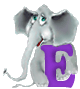 E FOR ELEPHANT