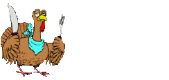 ORVIL THE TURKEY PROTESTER